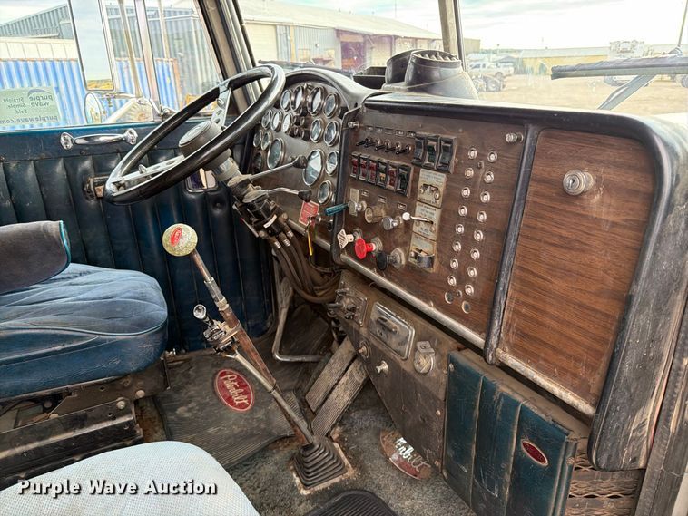 image for item EA0571 1981 Peterbilt 359 semi truck