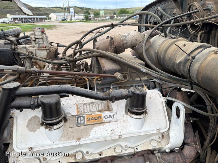 image for item EA0571 1981 Peterbilt 359 semi truck