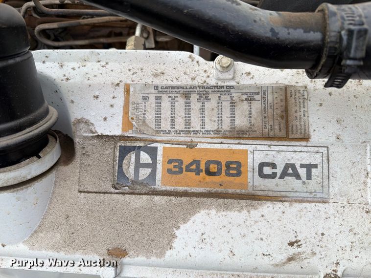 image for item EA0571 1981 Peterbilt 359 semi truck