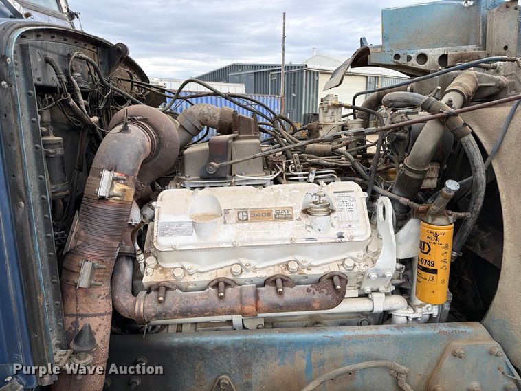 image for item EA0571 1981 Peterbilt 359 semi truck
