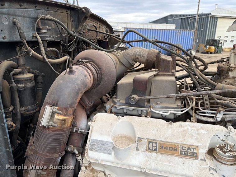 image for item EA0571 1981 Peterbilt 359 semi truck