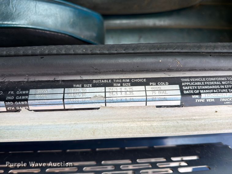 image for item EA0571 1981 Peterbilt 359 semi truck
