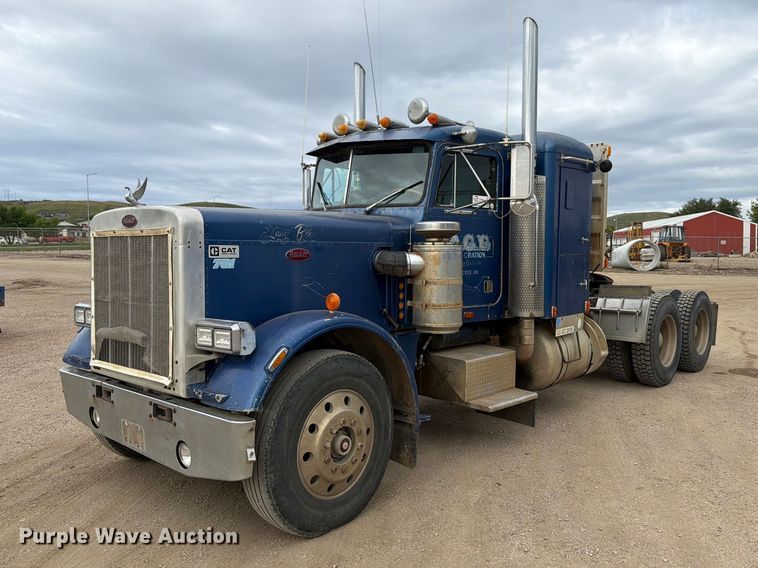 image for item EA0572 1978 Peterbilt 359 semi truck