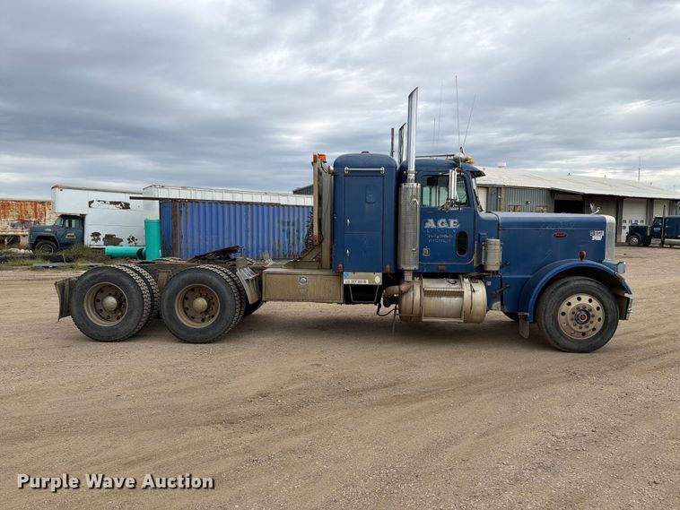image for item EA0572 1978 Peterbilt 359 semi truck
