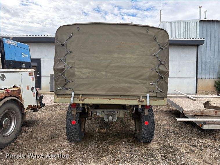 image for item EA0574 1962 Mercedes-Benz Unimog flatbed truck
