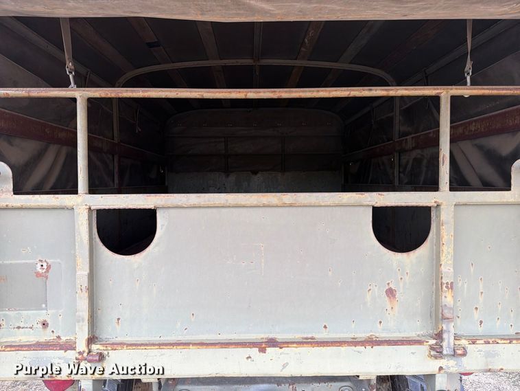 image for item EA0574 1962 Mercedes-Benz Unimog flatbed truck