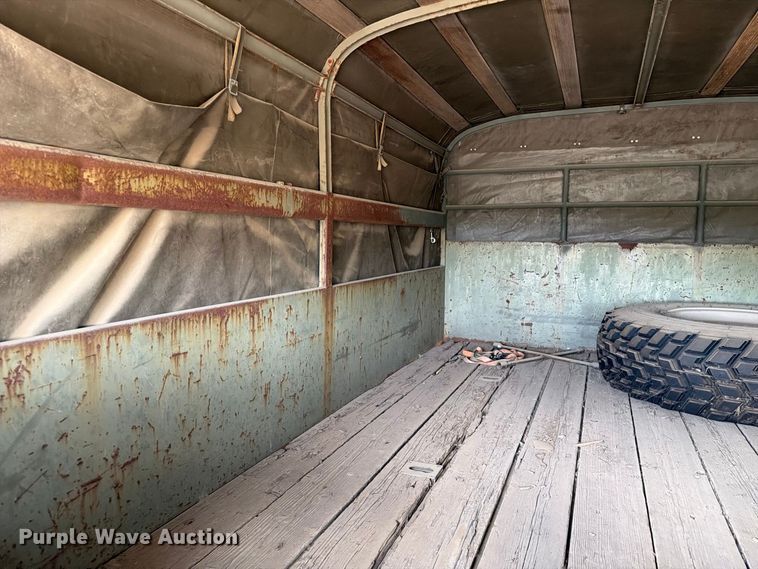 image for item EA0574 1962 Mercedes-Benz Unimog flatbed truck