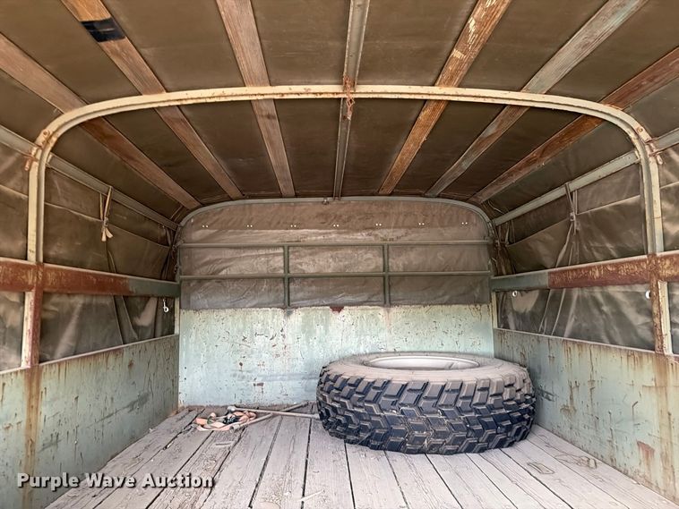 image for item EA0574 1962 Mercedes-Benz Unimog flatbed truck