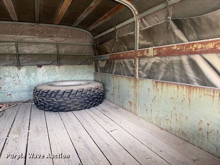 image for item EA0574 1962 Mercedes-Benz Unimog flatbed truck
