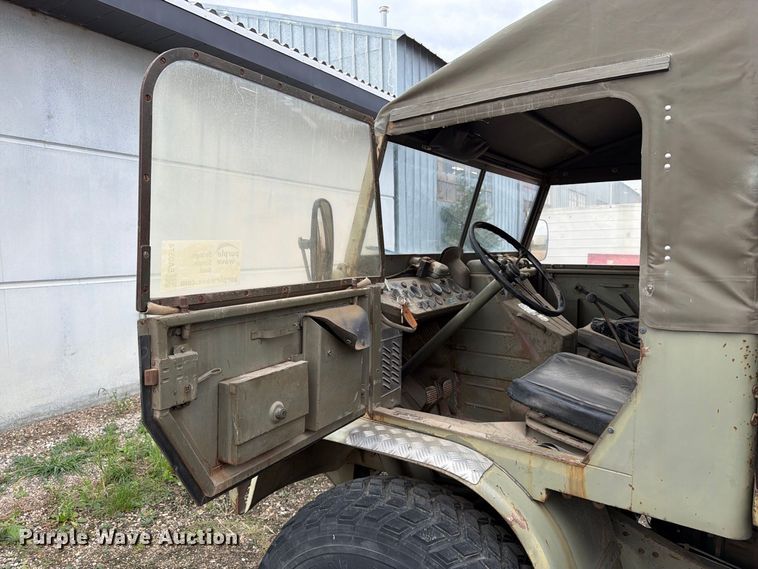 image for item EA0574 1962 Mercedes-Benz Unimog flatbed truck