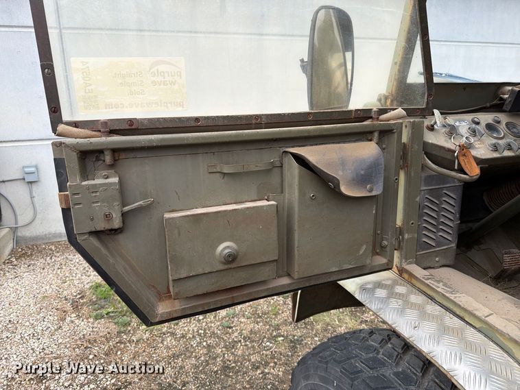 image for item EA0574 1962 Mercedes-Benz Unimog flatbed truck
