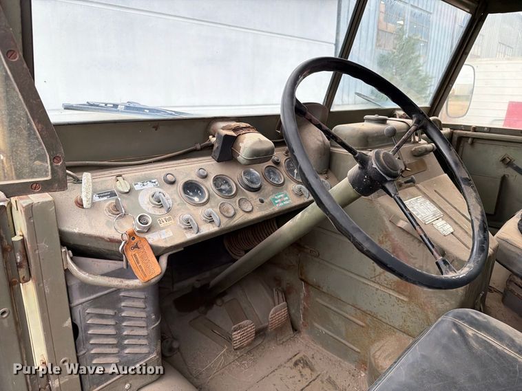 image for item EA0574 1962 Mercedes-Benz Unimog flatbed truck
