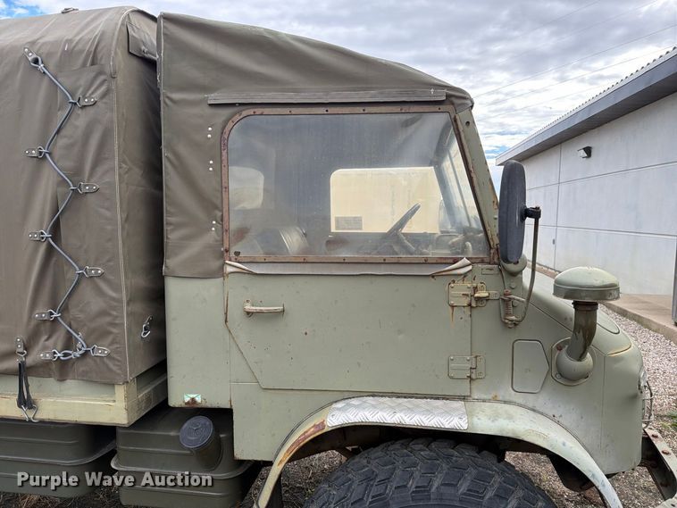image for item EA0574 1962 Mercedes-Benz Unimog flatbed truck