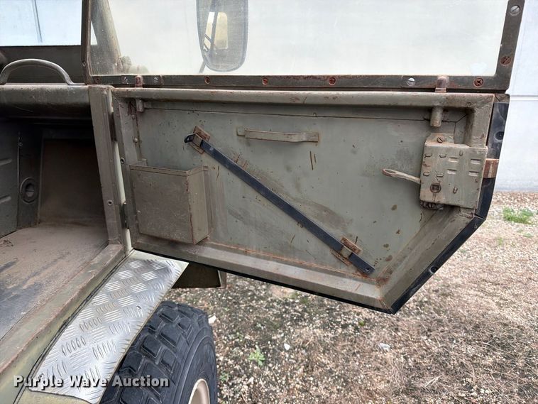 image for item EA0574 1962 Mercedes-Benz Unimog flatbed truck