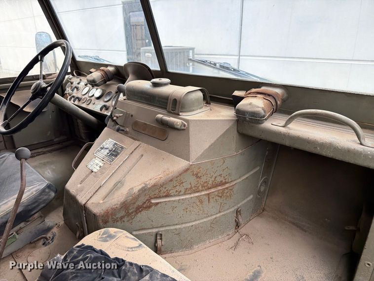 image for item EA0574 1962 Mercedes-Benz Unimog flatbed truck