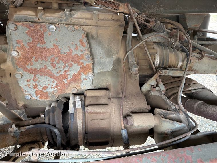 image for item EA0574 1962 Mercedes-Benz Unimog flatbed truck