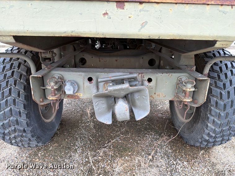 image for item EA0574 1962 Mercedes-Benz Unimog flatbed truck