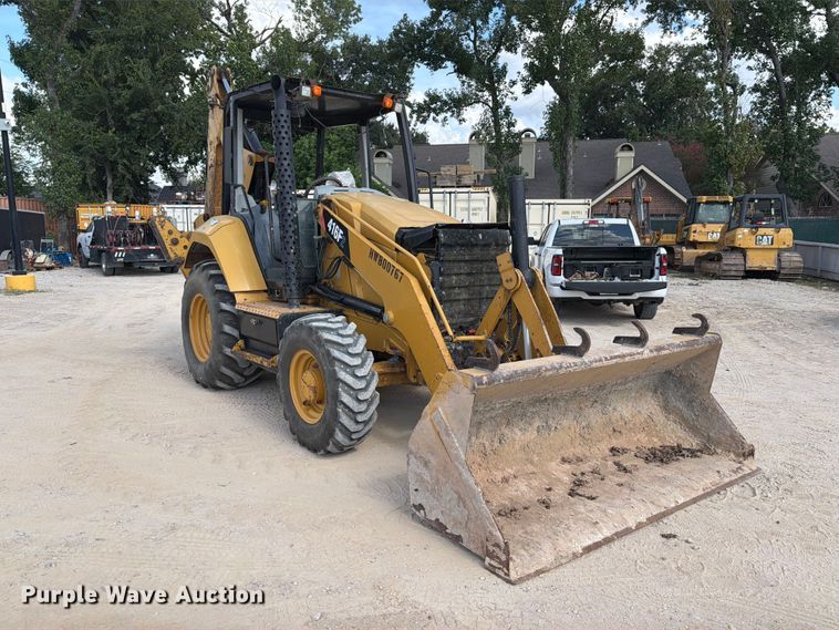 image for item EA7374 2016 Caterpillar 416F2 backhoe