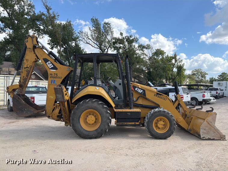 image for item EA7374 2016 Caterpillar 416F2 backhoe