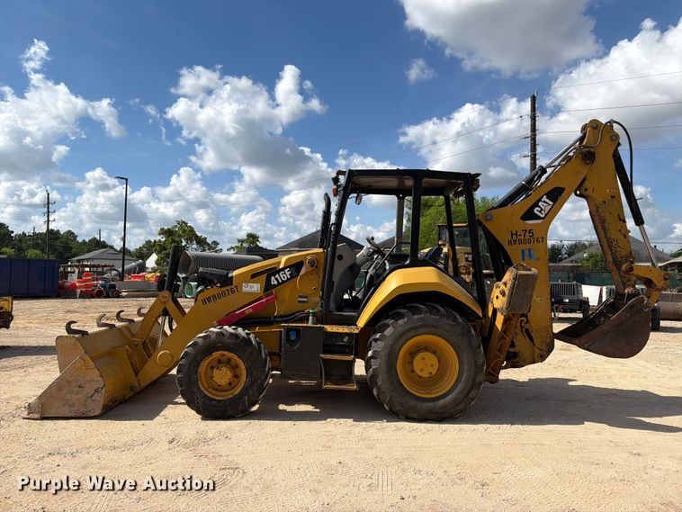 image for item EA7374 2016 Caterpillar 416F2 backhoe