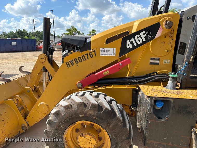 image for item EA7374 2016 Caterpillar 416F2 backhoe