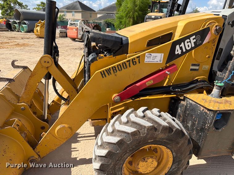 image for item EA7374 2016 Caterpillar 416F2 backhoe