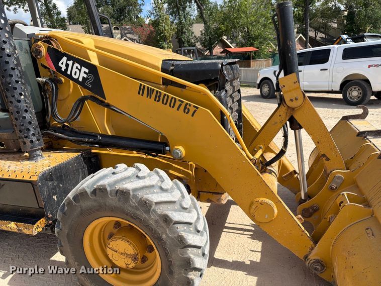 image for item EA7374 2016 Caterpillar 416F2 backhoe