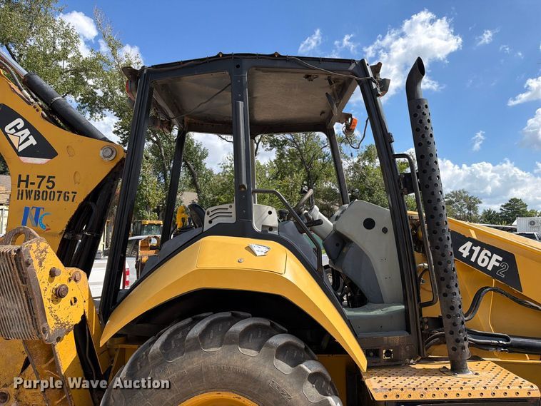 image for item EA7374 2016 Caterpillar 416F2 backhoe
