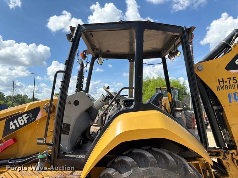 image for item EA7374 2016 Caterpillar 416F2 backhoe