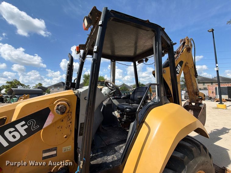 image for item EA7374 2016 Caterpillar 416F2 backhoe