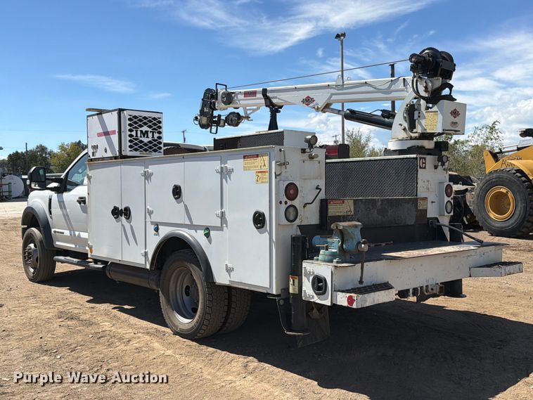image for item ED0207 2017 Ford F550 Super Duty utility / service truck