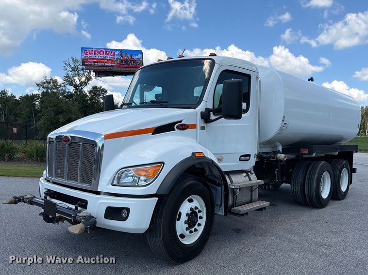 2025 Peterbilt 548 water truck