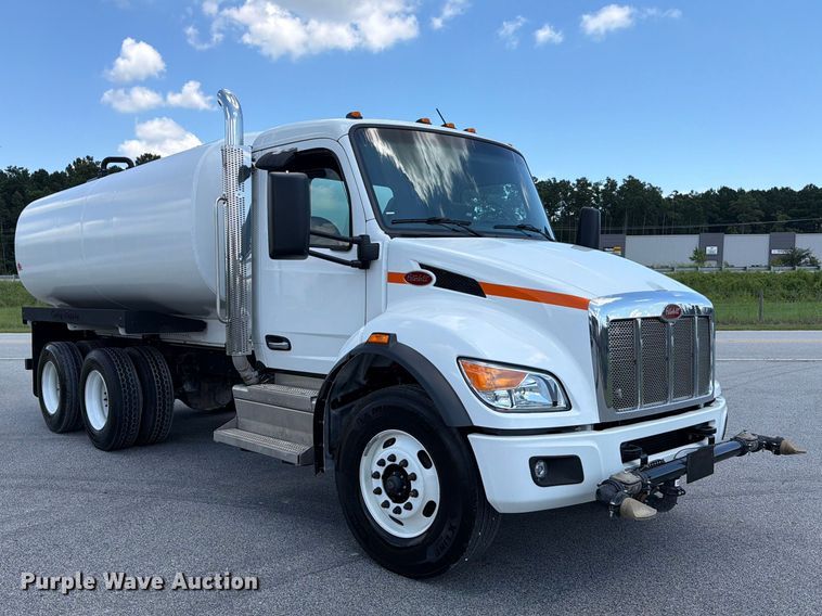 image for item EF1349 2025 Peterbilt 548 water truck