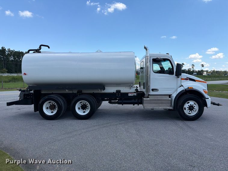 image for item EF1349 2025 Peterbilt 548 water truck