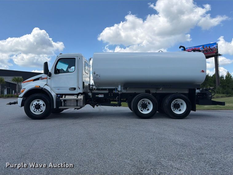 image for item EF1349 2025 Peterbilt 548 water truck