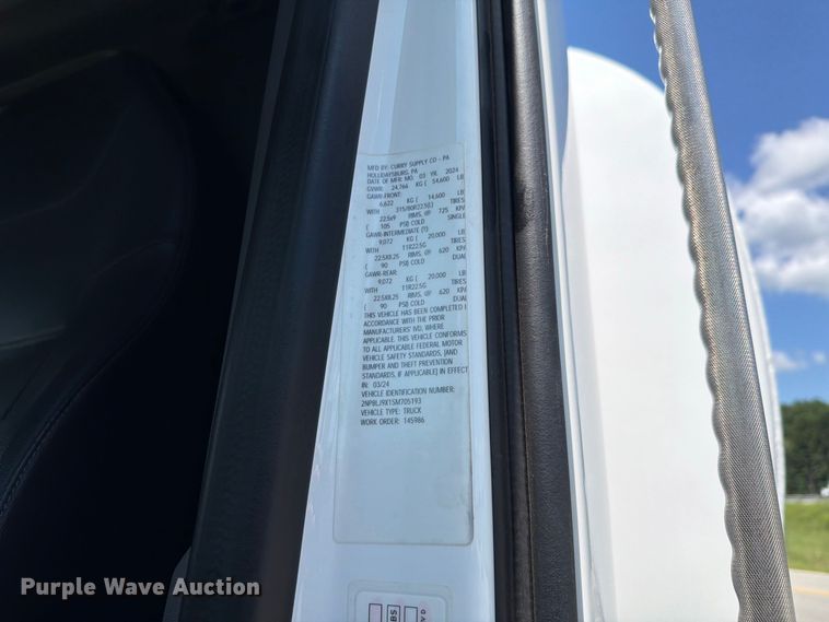image for item EF1349 2025 Peterbilt 548 water truck