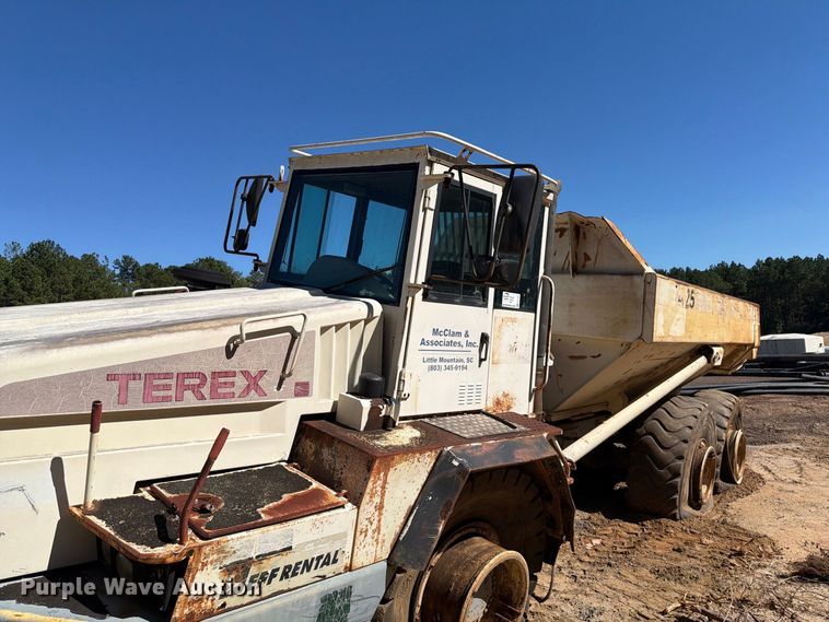 image for item EF1401 2001 TEREX TA25 articulated haul truck