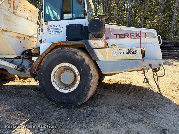 image for item EF1401 2001 TEREX TA25 articulated haul truck