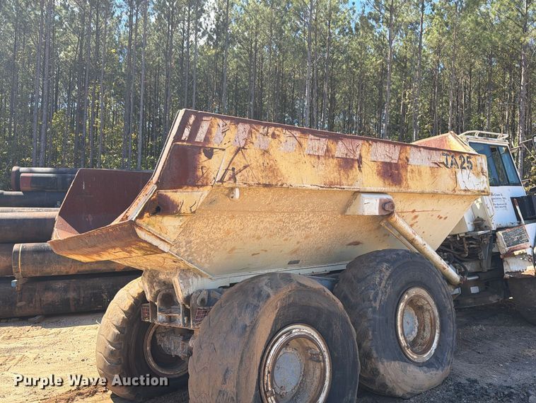 image for item EF1401 2001 TEREX TA25 articulated haul truck