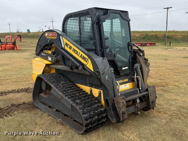 image for item EI7708 2012 New Holland C238 tracked skid steer loader