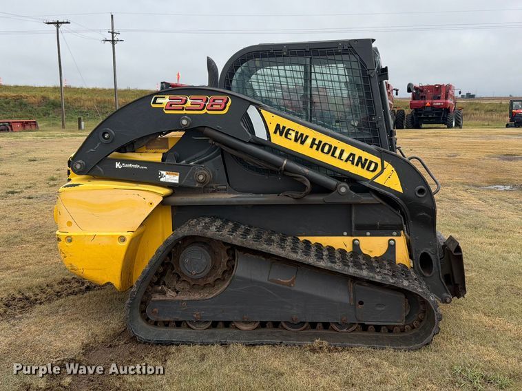 image for item EI7708 2012 New Holland C238 tracked skid steer loader