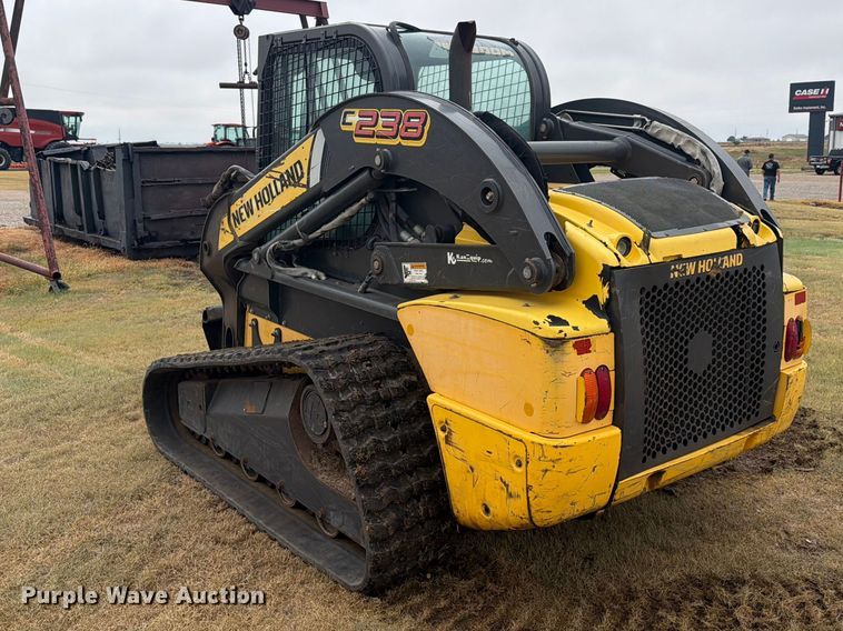 image for item EI7708 2012 New Holland C238 tracked skid steer loader