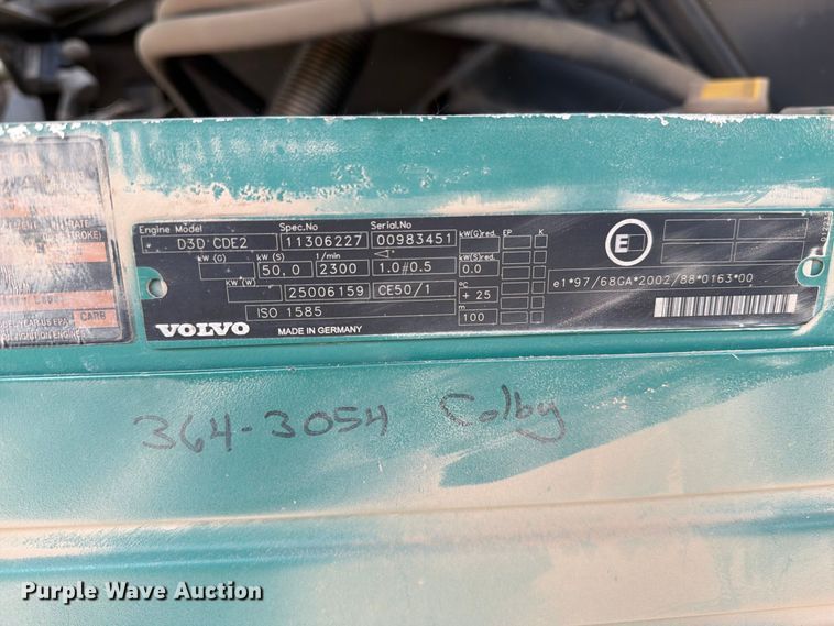 image for item EI7751 2004 Volvo L30B wheel loader