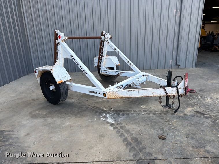image for item EP7671 2016 Slabach Wheeler Reeler I-85 reel trailer