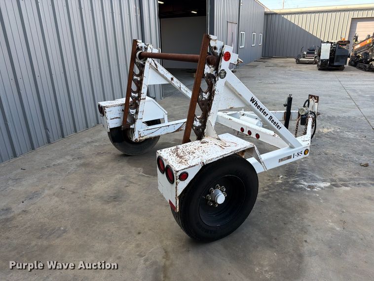 image for item EP7671 2016 Slabach Wheeler Reeler I-85 reel trailer