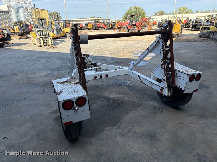 image for item EP7671 2016 Slabach Wheeler Reeler I-85 reel trailer