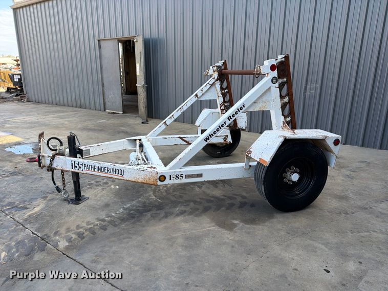 image for item EP7671 2016 Slabach Wheeler Reeler I-85 reel trailer