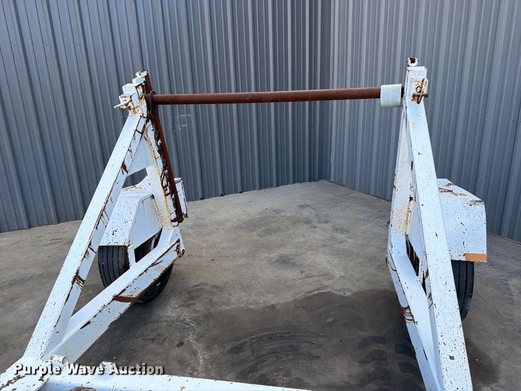 image for item EP7671 2016 Slabach Wheeler Reeler I-85 reel trailer