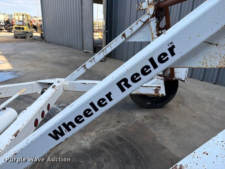 image for item EP7671 2016 Slabach Wheeler Reeler I-85 reel trailer