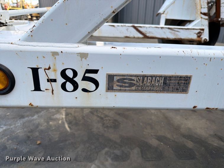 image for item EP7671 2016 Slabach Wheeler Reeler I-85 reel trailer